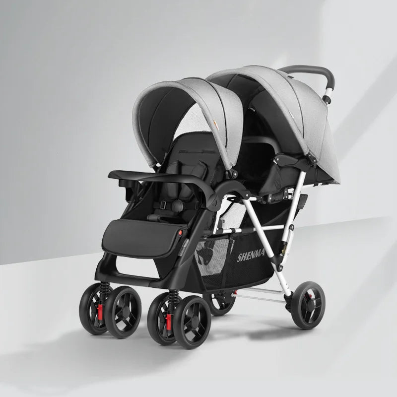 Luxury Double Stroller