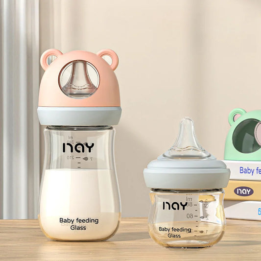 Newborn Glass Feeding Bottle