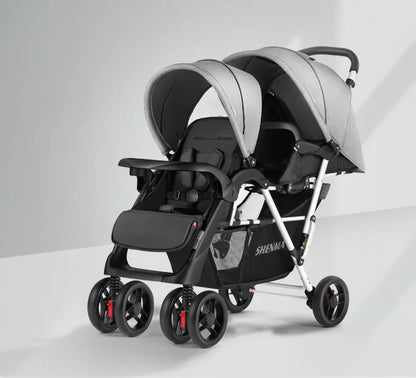 Luxury Double Stroller