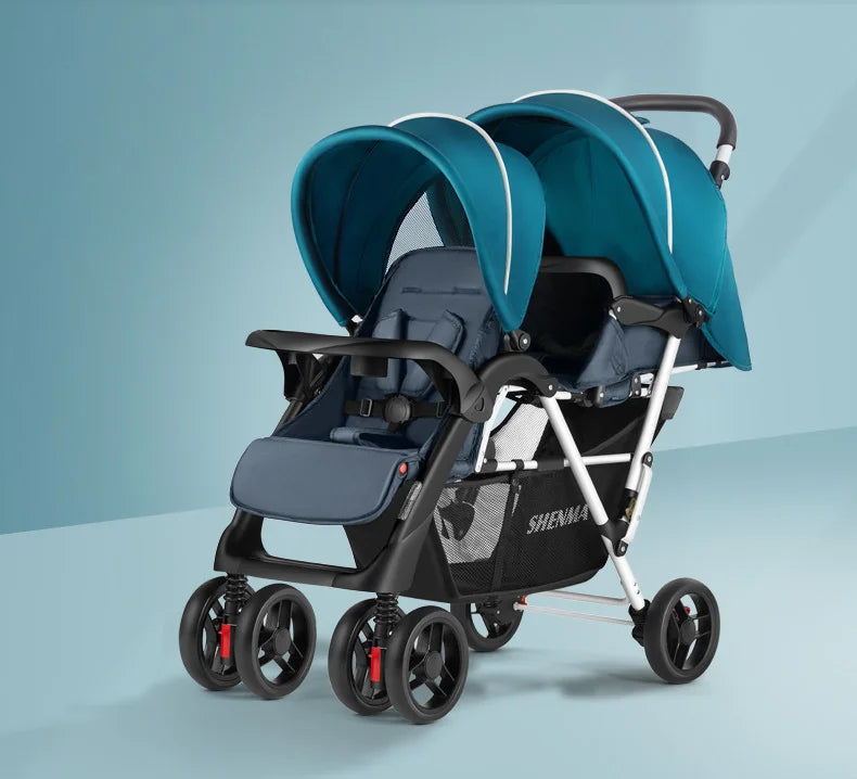 Luxury Double Stroller