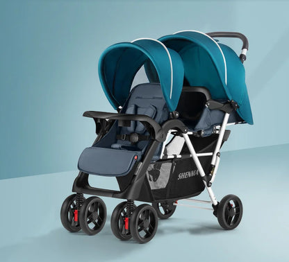 Luxury Double Stroller