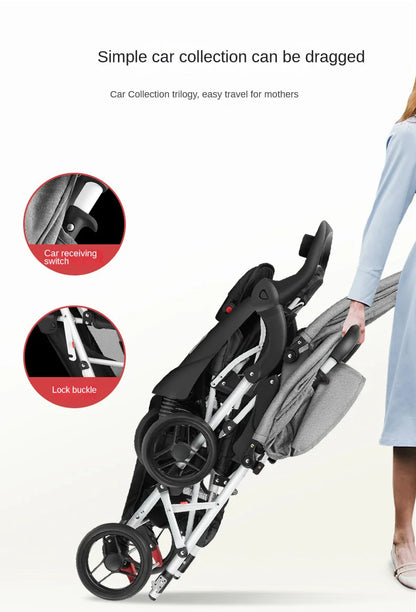 Luxury Double Stroller