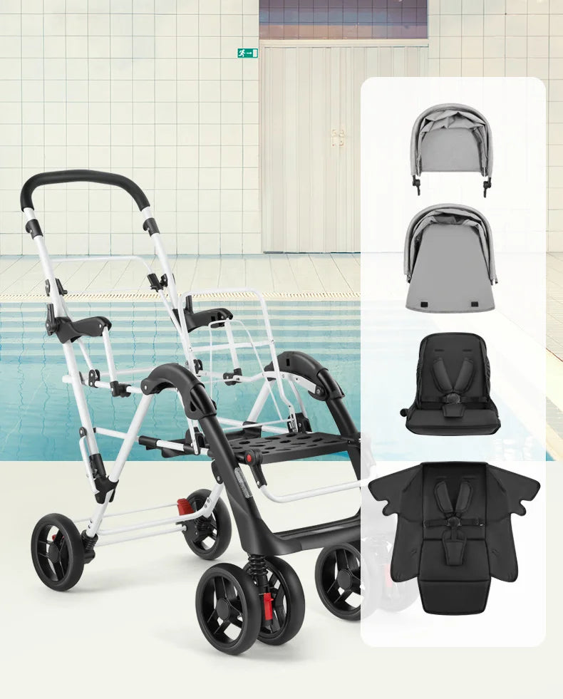 Luxury Double Stroller