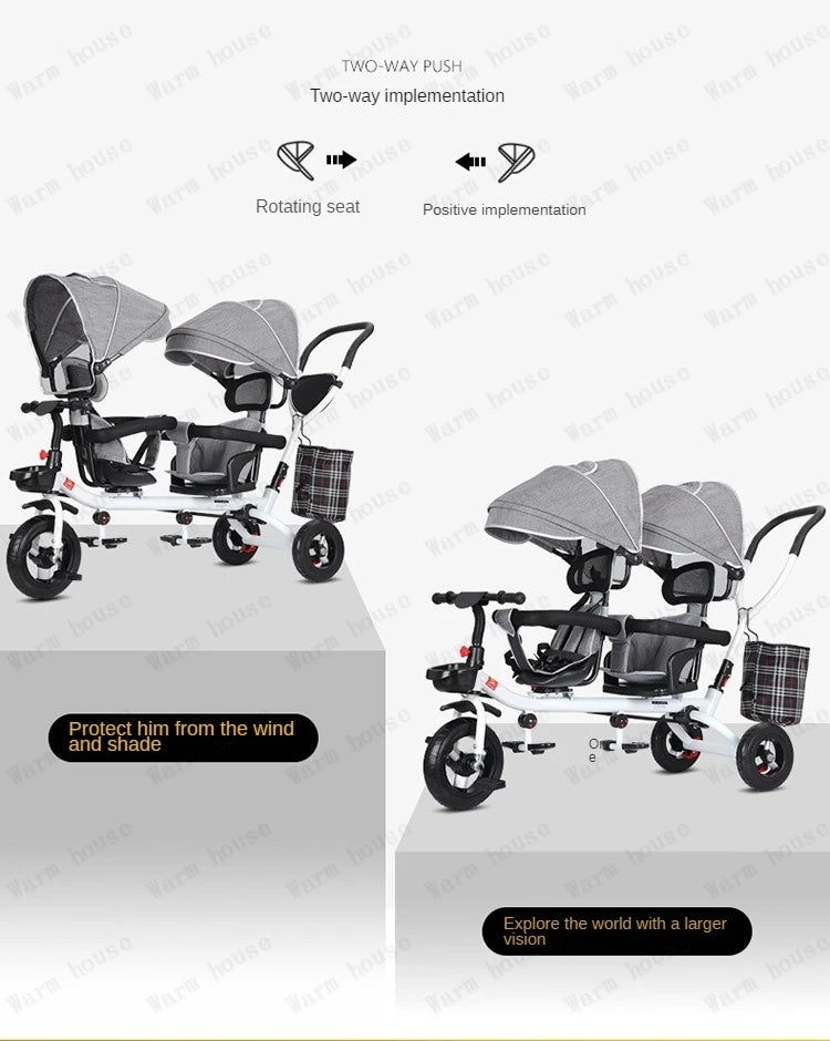 Twins  Double Stroller